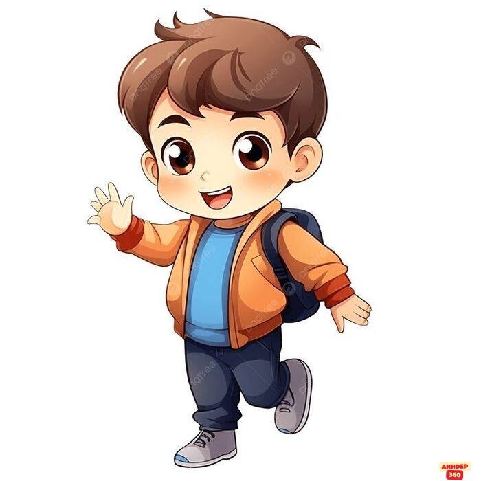 ảnh học sinh chibi đáng yêu