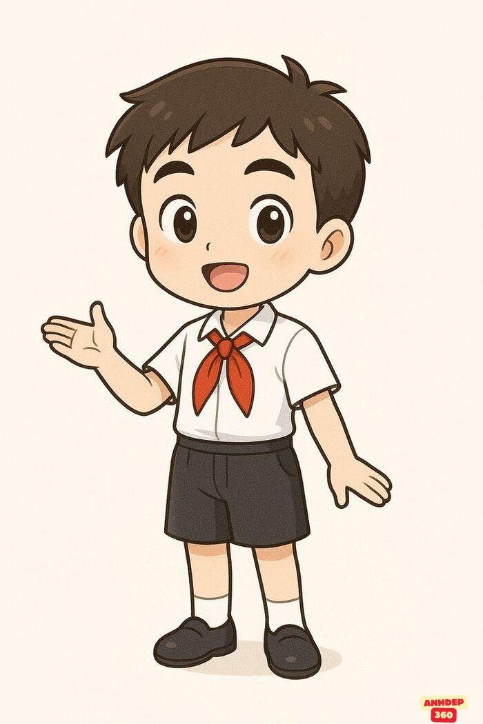 ảnh học sinh chibi siêu cute