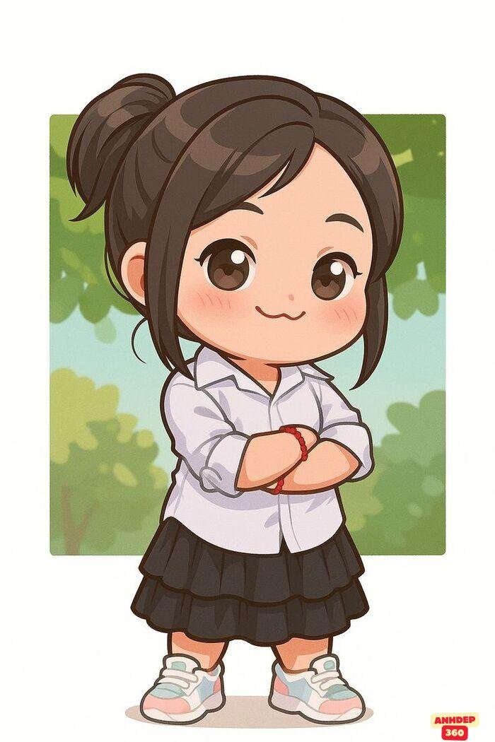 ảnh học sinh chibi siêu đẹp