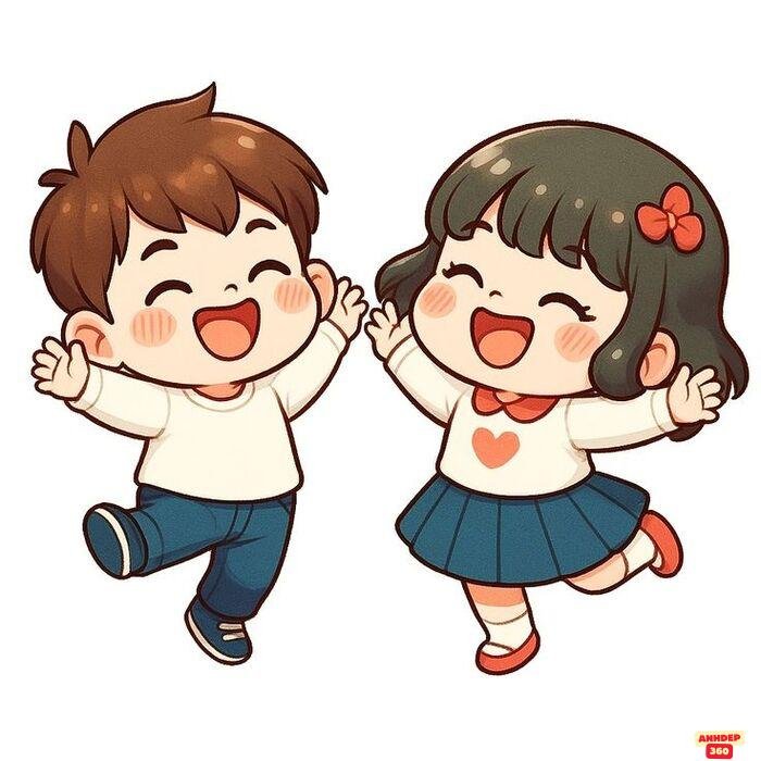 ảnh học sinh chibi siêu yêu