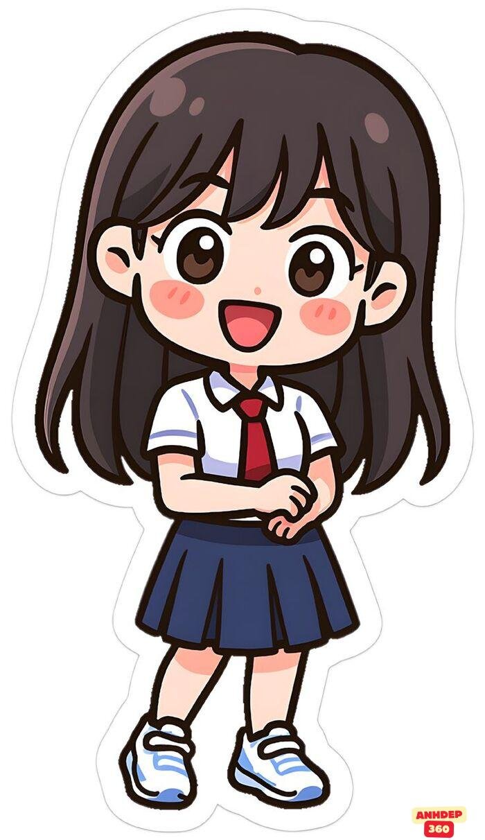 ảnh học sinh chibi