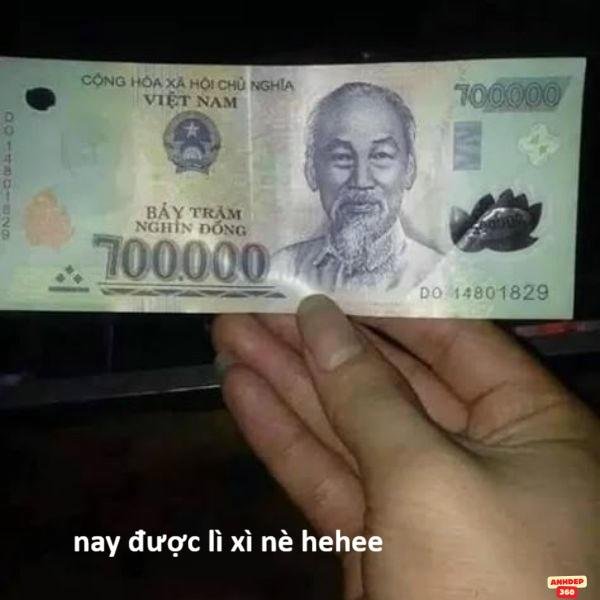 ảnh lì xì troll 700