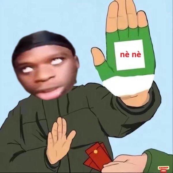 ảnh lì xì troll anh da đen