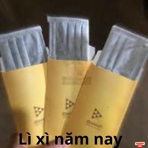ảnh lì xì troll khẩu trang