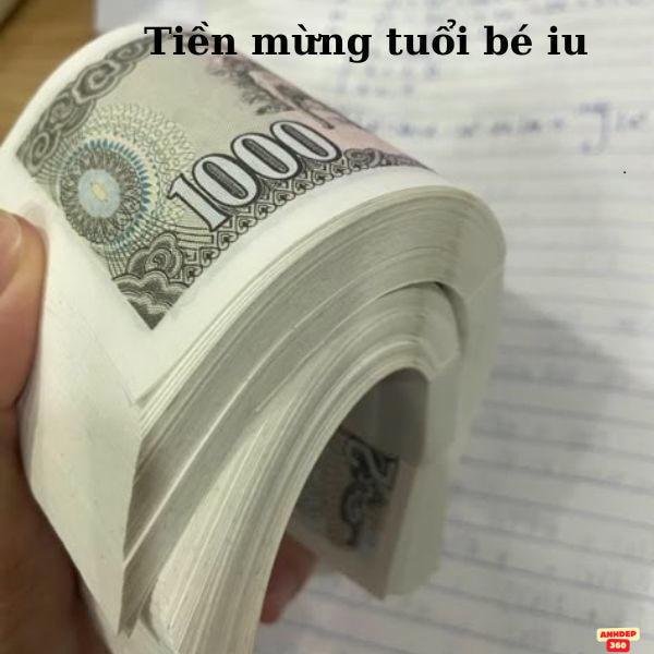 ảnh lì xì troll tiền 1k