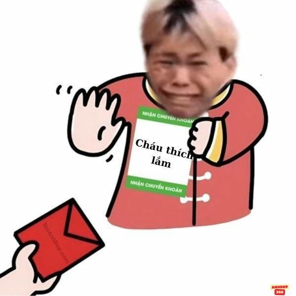 ảnh lì xì troll