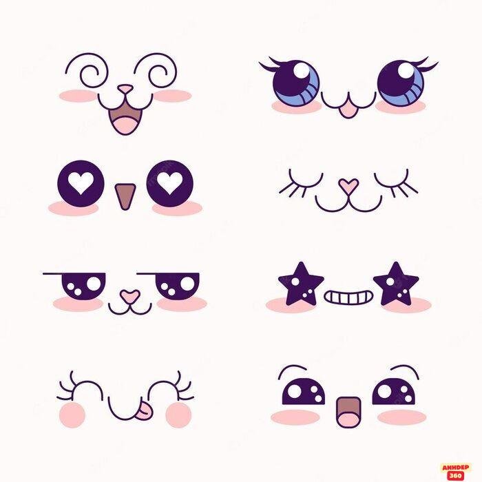 ảnh mắt chibi cực đẹp