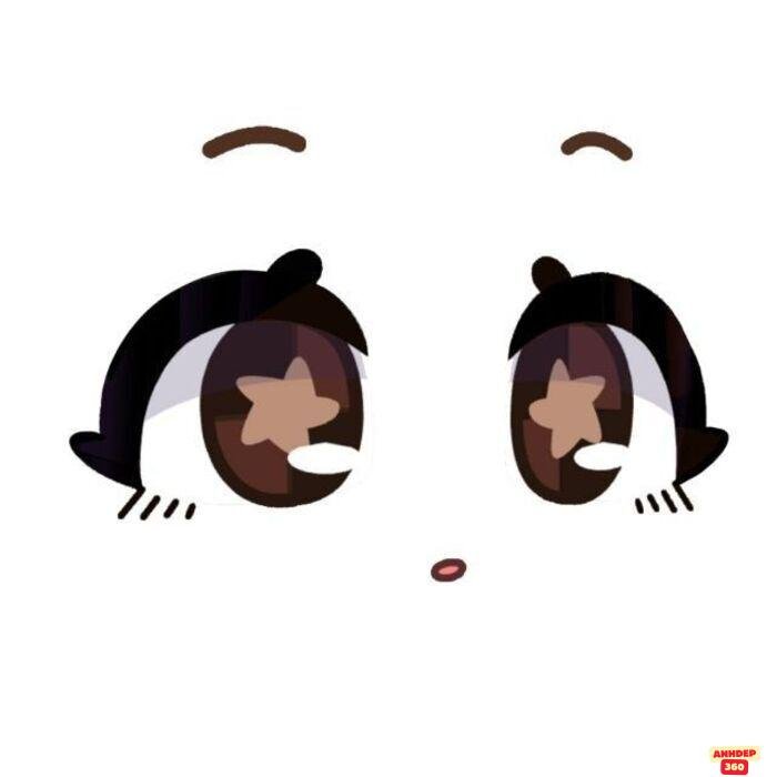 ảnh mắt chibi đẹp xinh