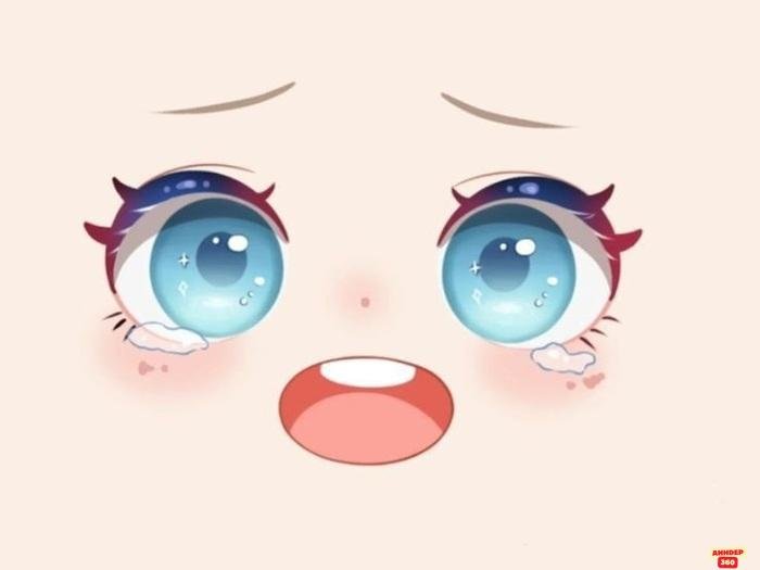 ảnh mắt chibi mắt to