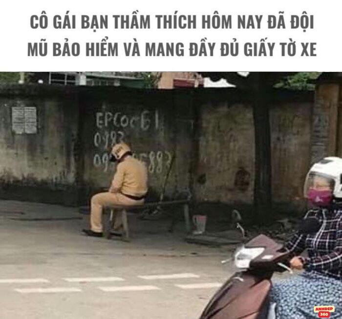ảnh meme công an bựa chế