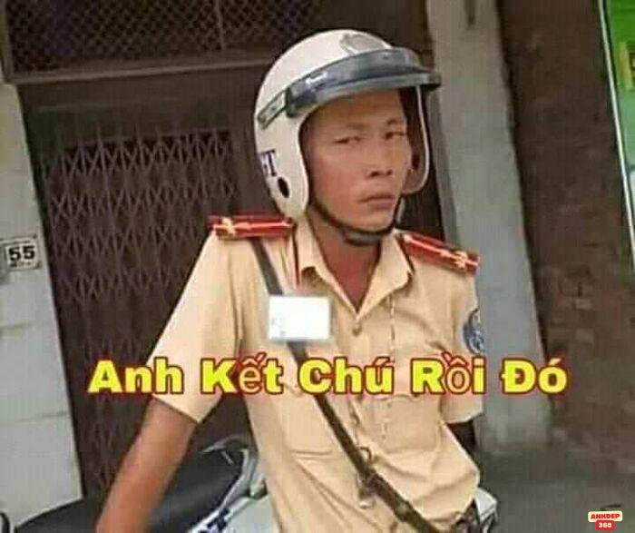 ảnh meme công an chế hài
