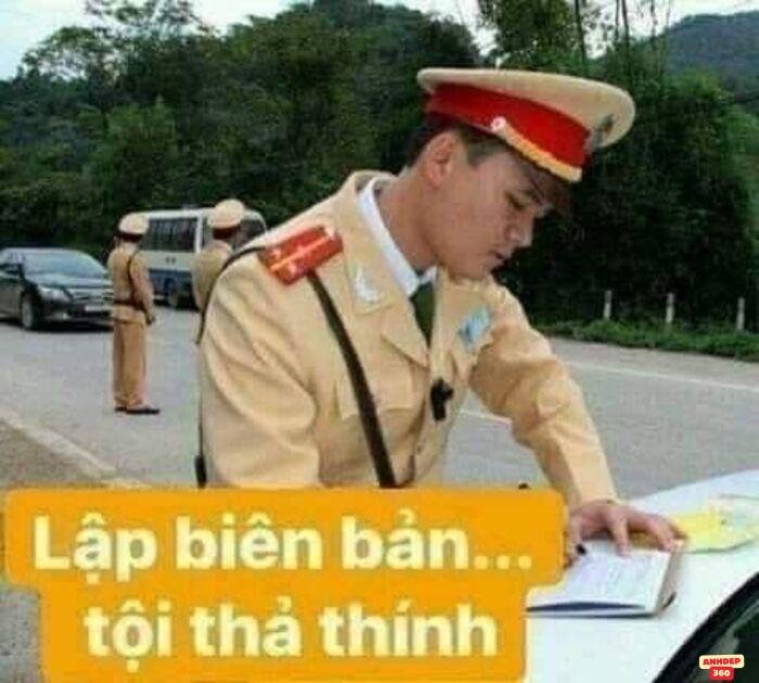 ảnh meme công an hài bựa