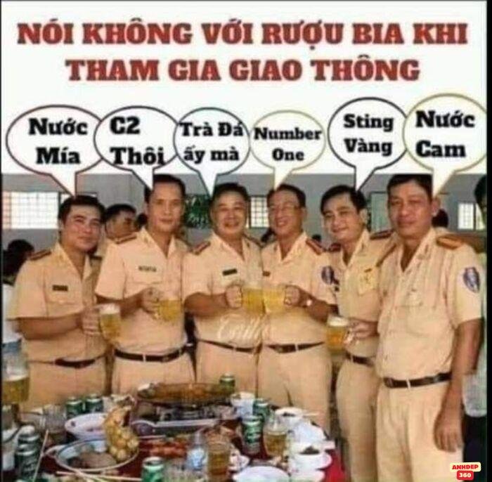 ảnh meme công an