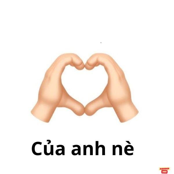 ảnh meme trái tim troll team