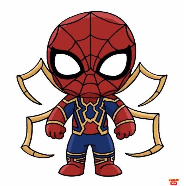 ảnh spiderman chibi cute nhất