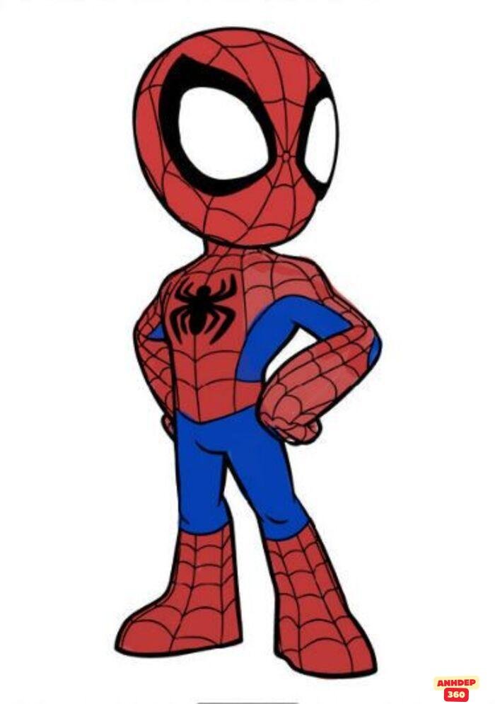 ảnh spiderman chibi xinh xỉu