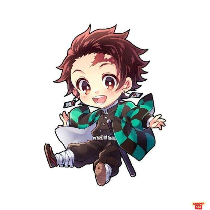 ảnh tanjiro chibi cực xinh