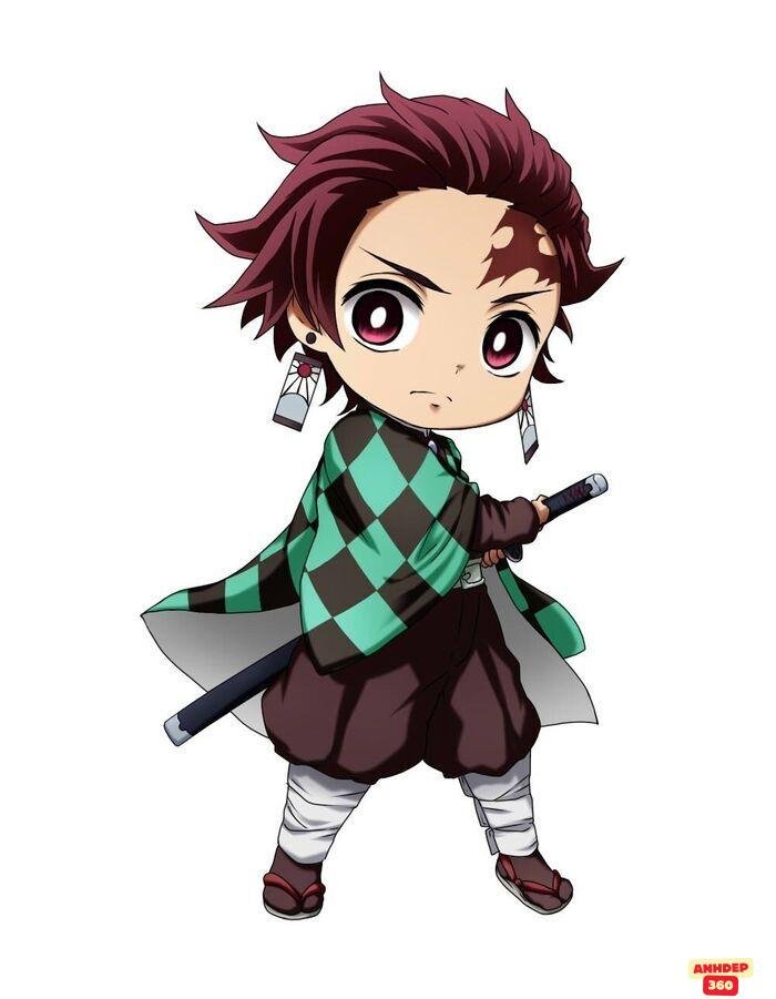 ảnh tanjiro chibi đẹp nhất