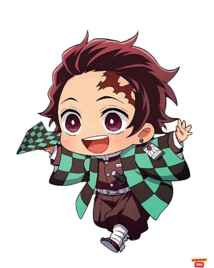 ảnh tanjiro chibi đẹp xỉu