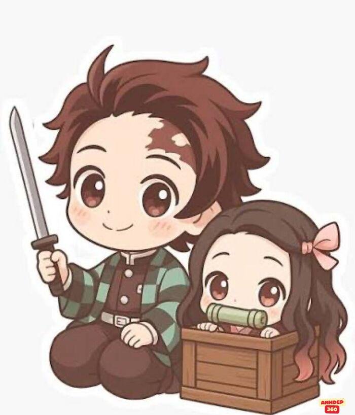 ảnh tanjiro chibi đẹp