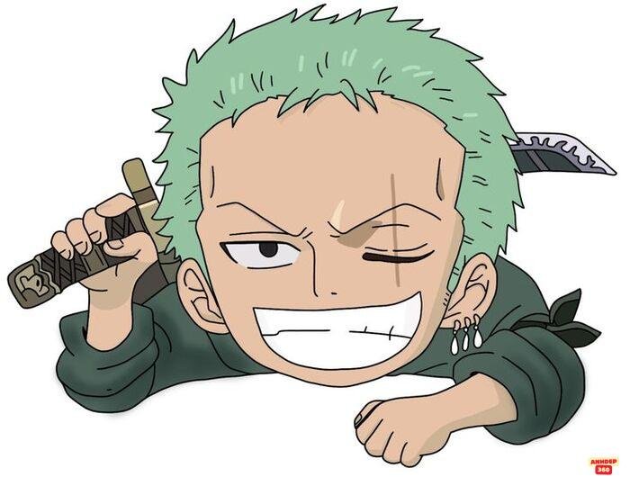 ảnh zoro chibi cực ngầu