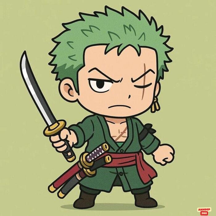 ảnh zoro chibi cute nhất