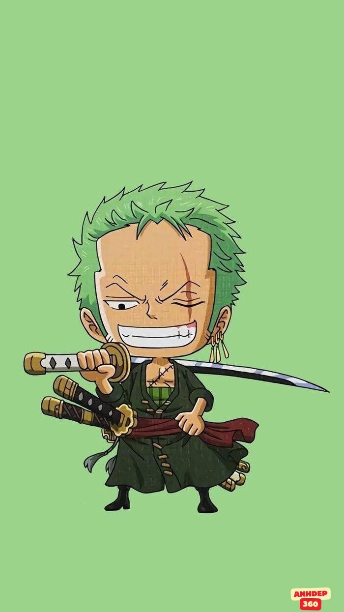 ảnh zoro chibi siêu cute