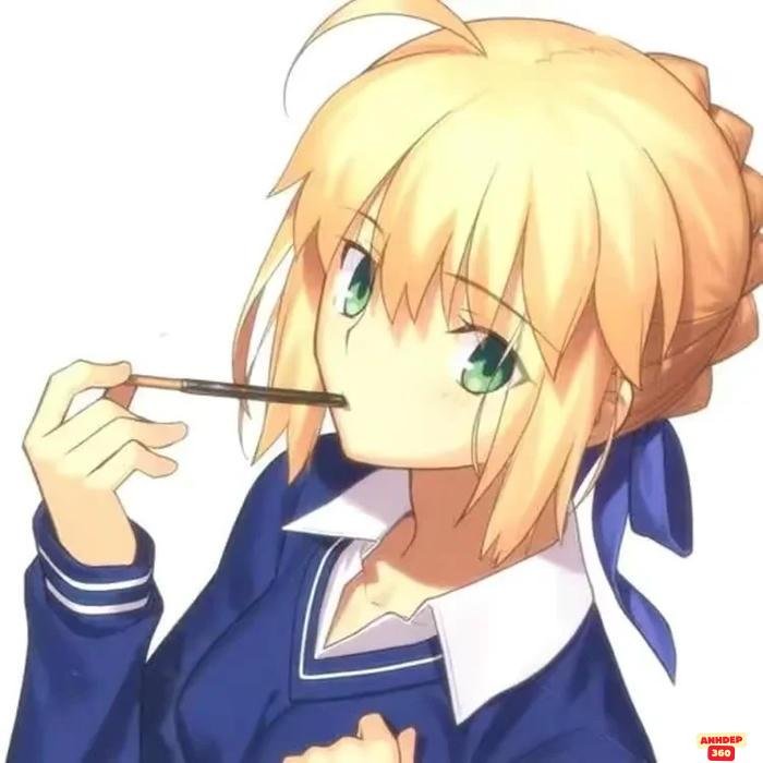 artoria pendragon dễ thương cute