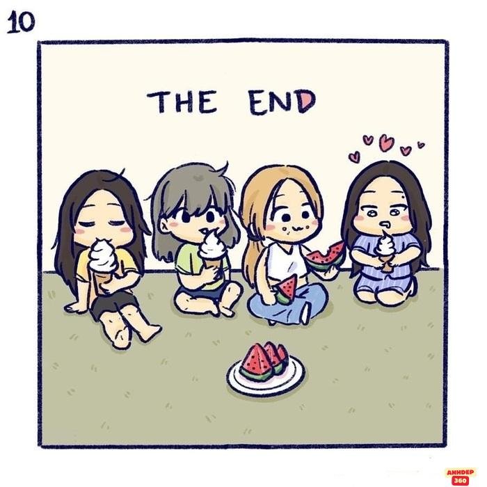 blackpink chibi cực xinh