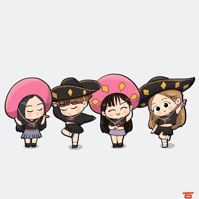blackpink chibi