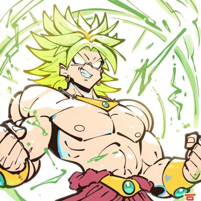 broly ấn tượng đẹp