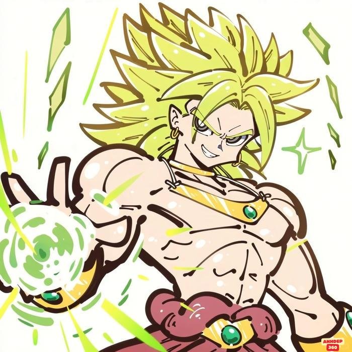 broly chiến đấu đẹp