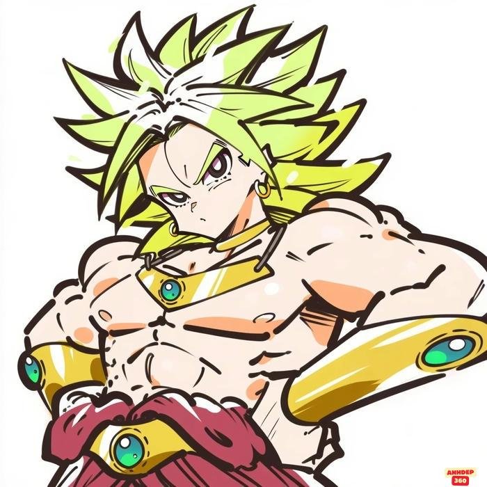 broly cơ bắp đẹp