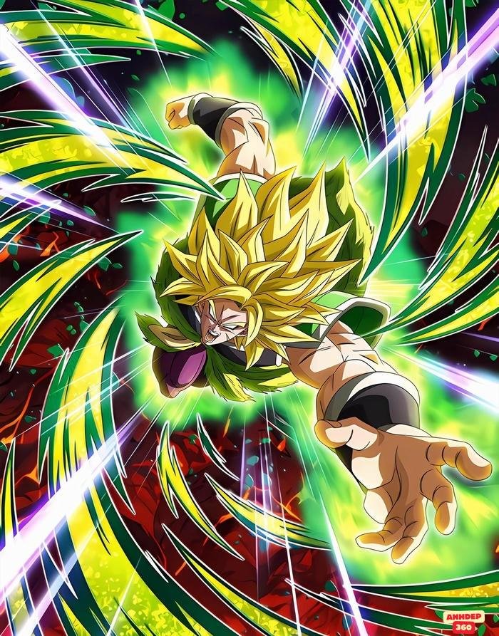 broly dragon ball đẹp