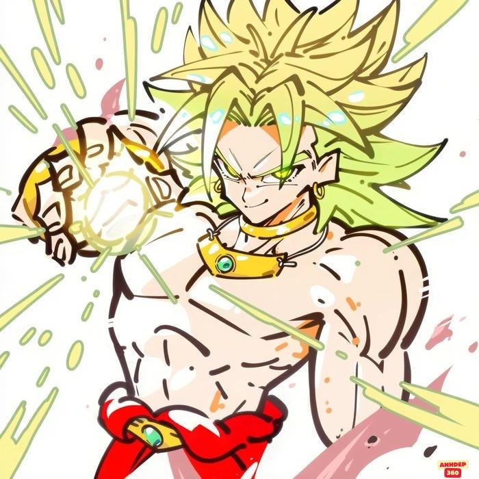 broly mạnh mẽ đẹp