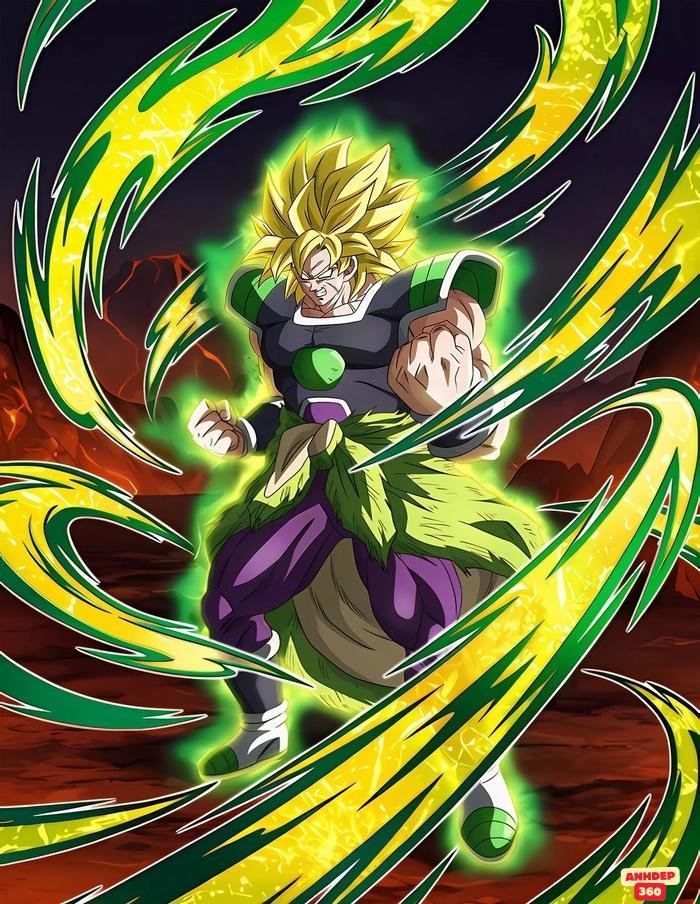 broly super saiyan đẹp