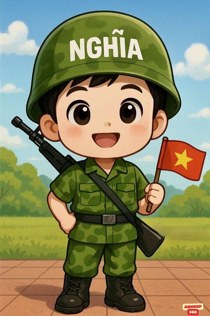 chibi bộ đội việt nam tên nghĩa