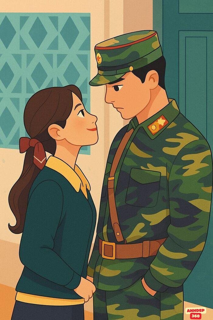 chibi bộ đội việt nam và người yêu