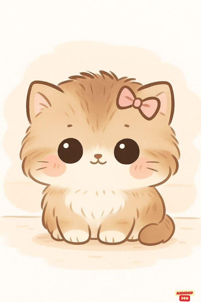 chibi cat xinh xỉu
