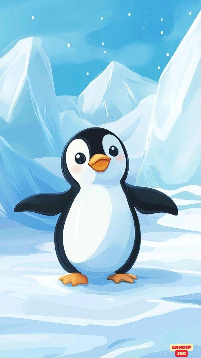 chim cánh cụt chibi yêu