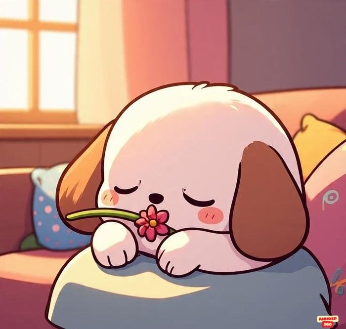 chó chibi siêu xinh