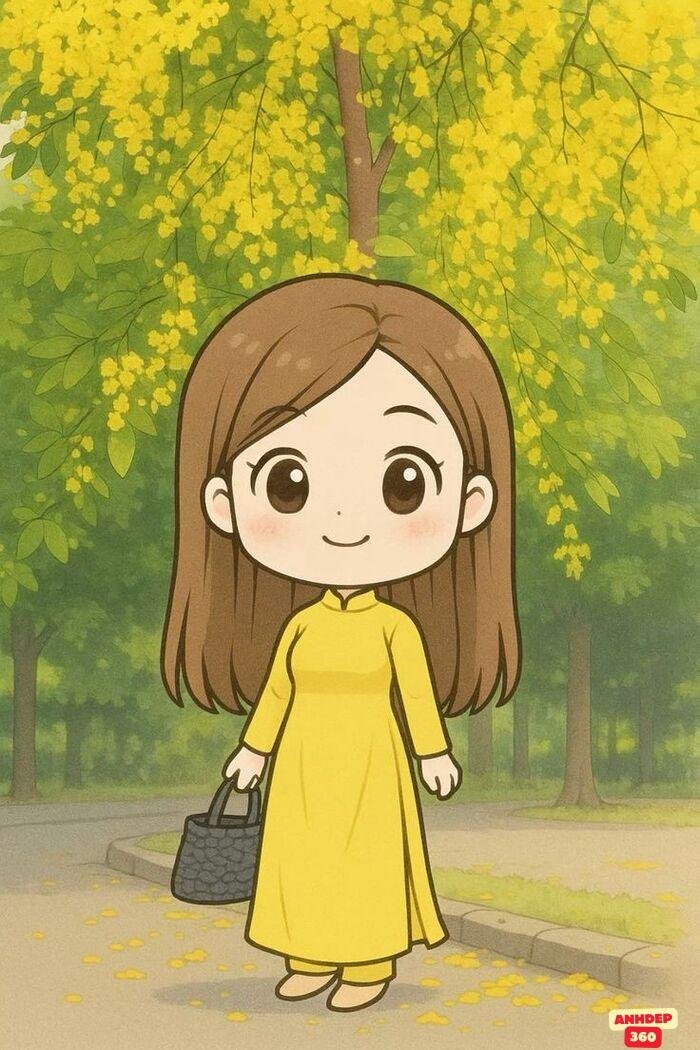 cô giáo chibi xinh