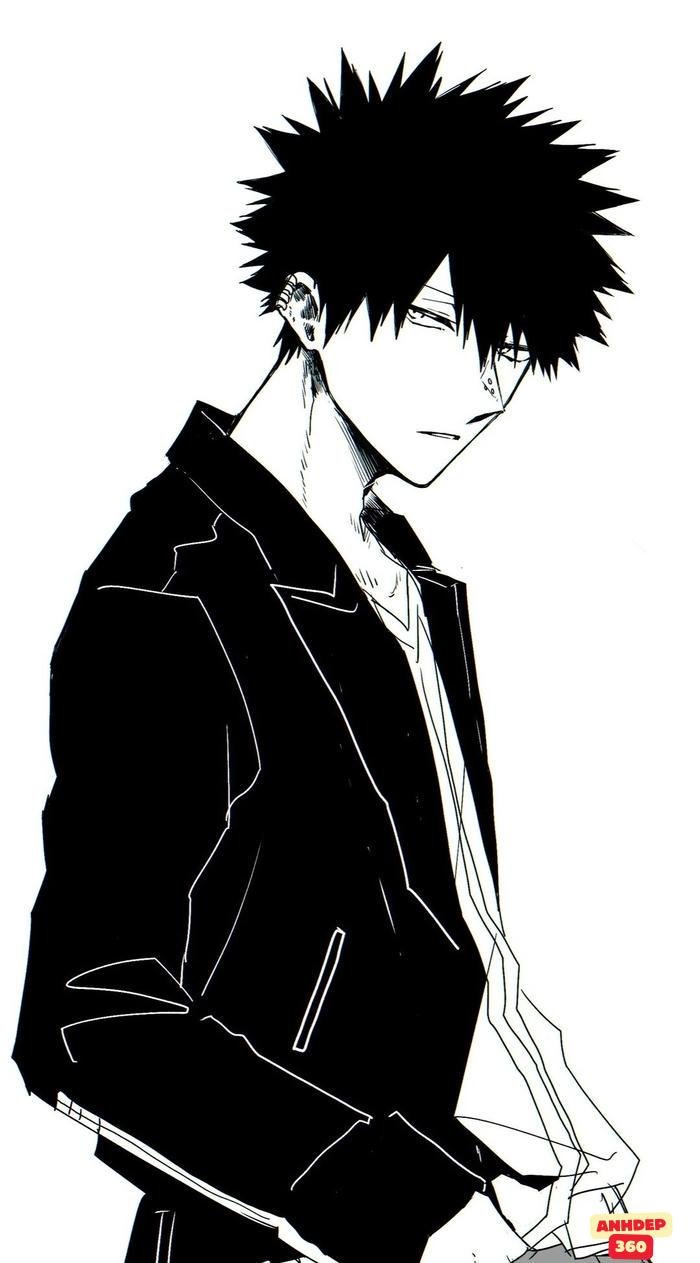 dabi trang phục đen ngầu