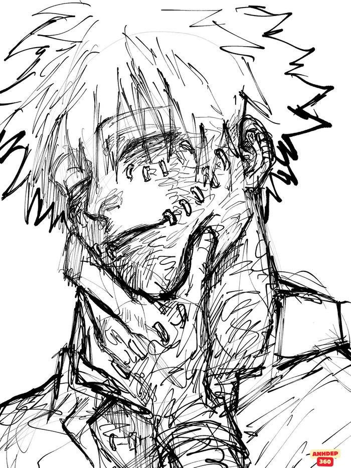 dabi vết khâu ấn tượng