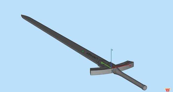 excalibur rực lửa