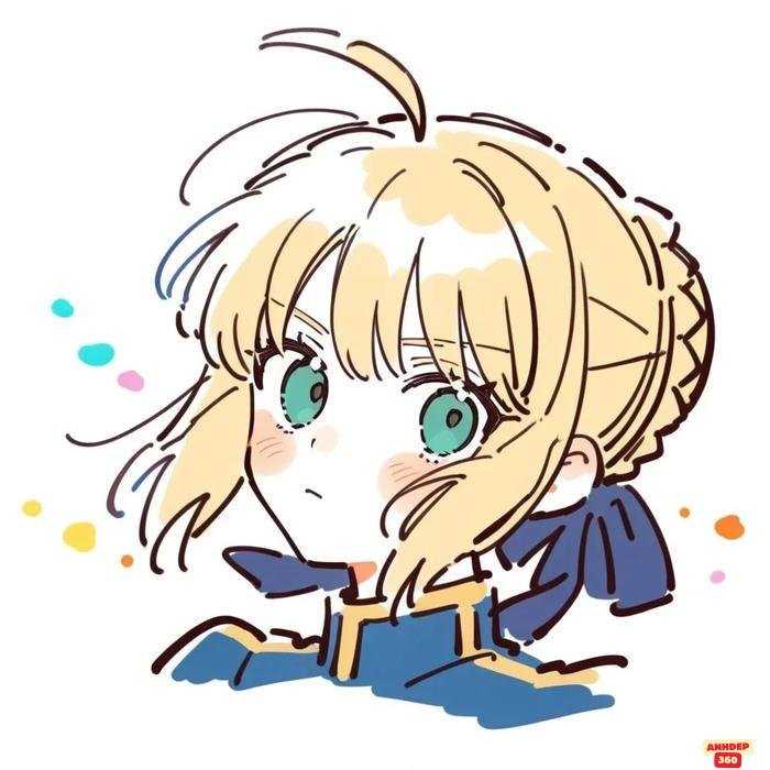 fanart saber pendragon chất lượng