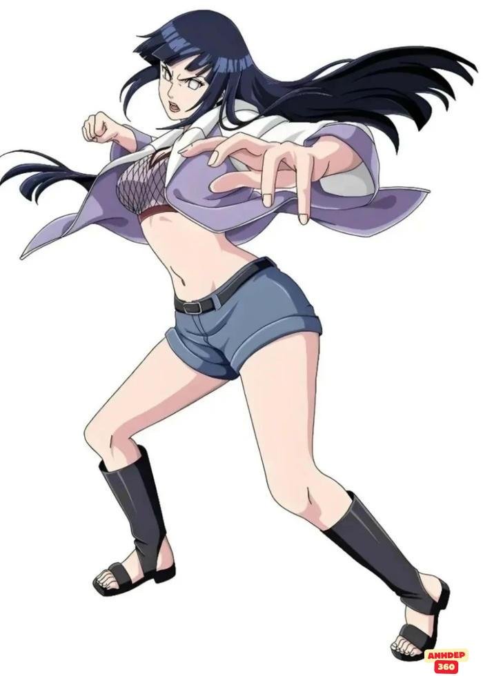 hinata hyuga màu đẹp
