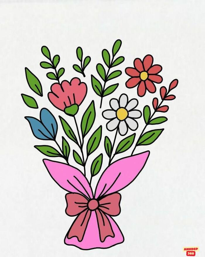 hình ảnh hoa chibi