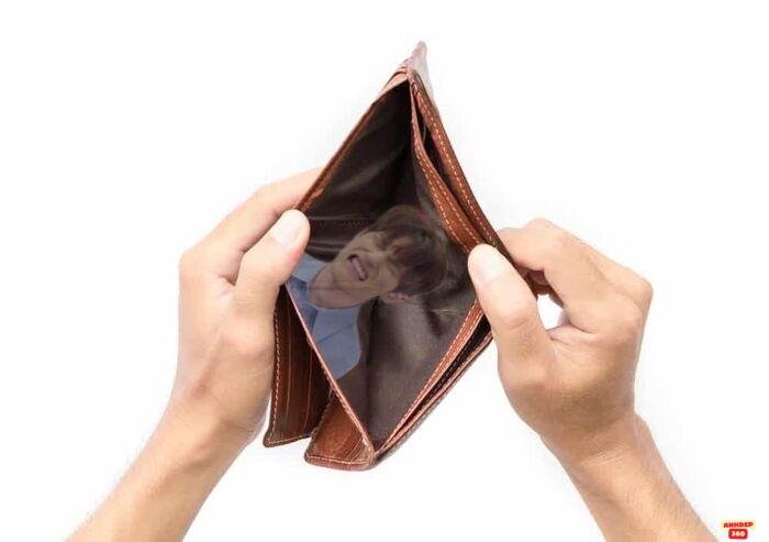 hình ảnh meme hết tiền siêu hài