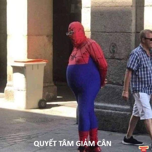 hình ảnh meme người nhện chế